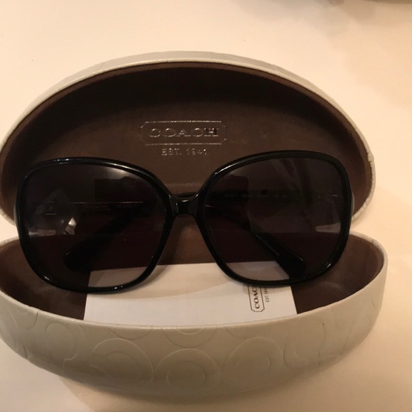 coach oversized sunglasses